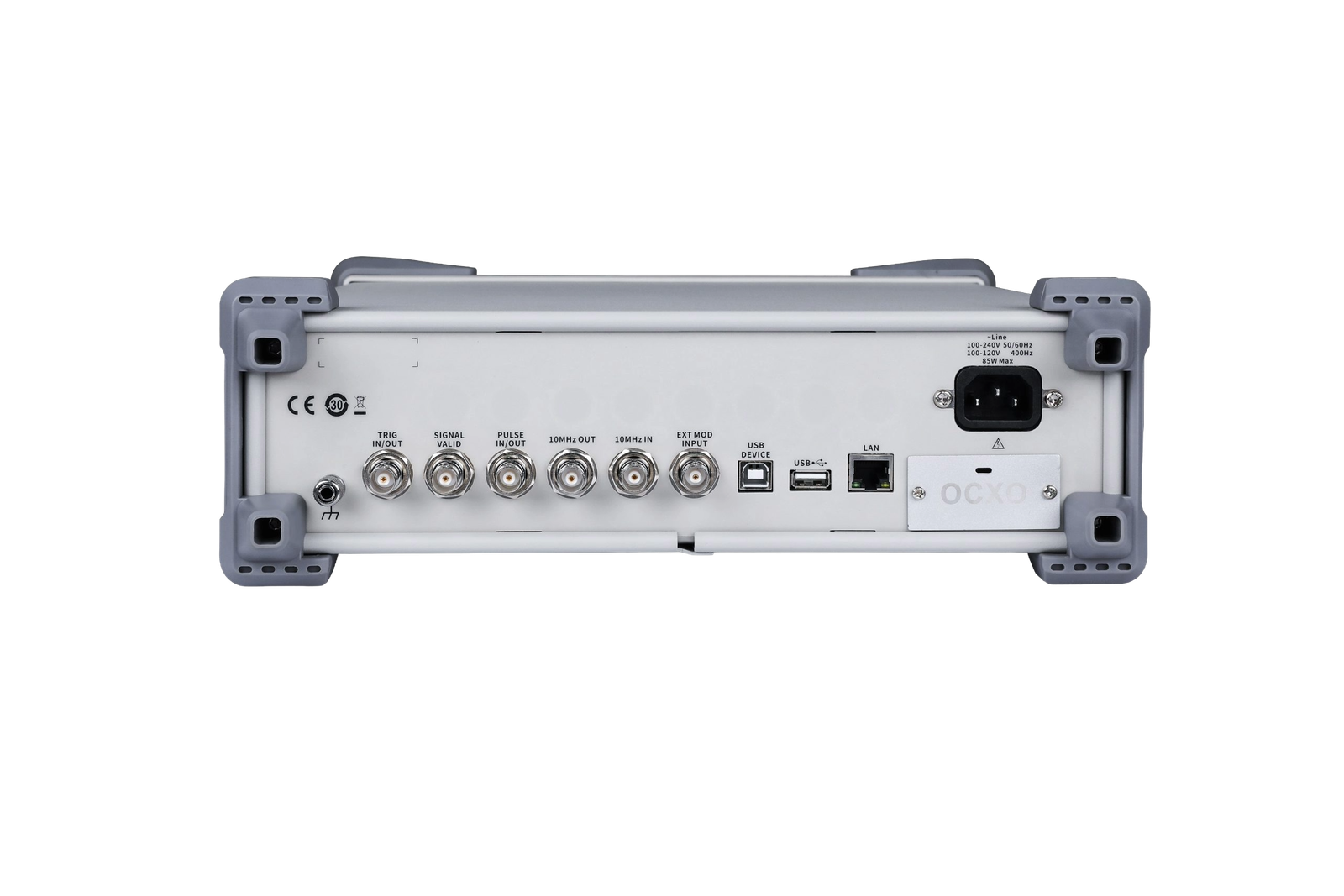 SSG5000X RF modulation and waveform generation display